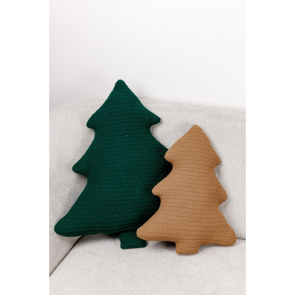 Фото - Подушка декоративна Прованс Ялинка зелена 38 см (033050)