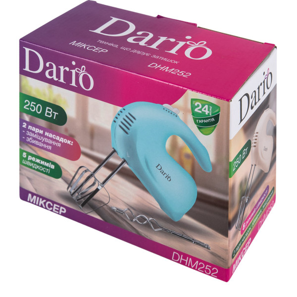 Фото - Міксер Dario DHM252 Blue