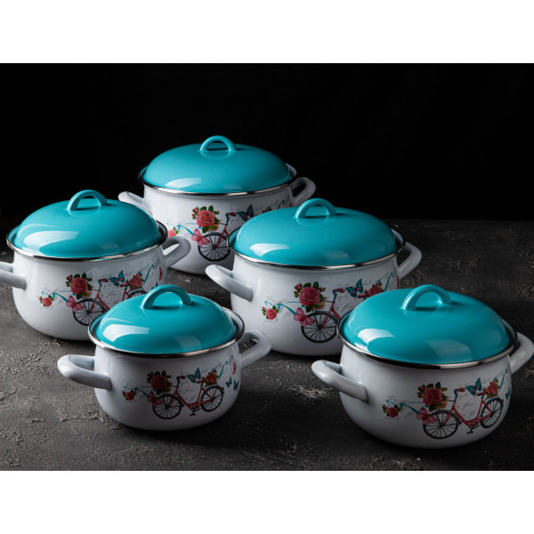 Фото - Каструля Gusto Веломандрівка 20 см 4,0 л (GT-T-120-VM)