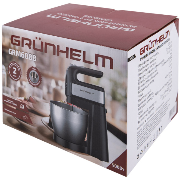 Фото - Міксер з чашею Grunhelm GRM608В