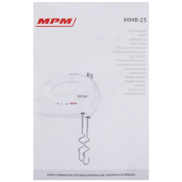Фото - Миксер MPM MMR-25