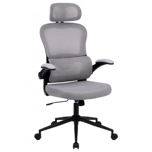 Фото - Крісло офісне GT Racer B-5880 Black/Gray