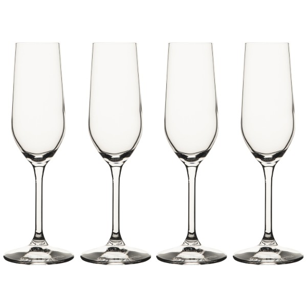 Фото - Набір келихів Bormioli Rocco Nadia Cal Champagne 4x205 мл (126281GRB021990)