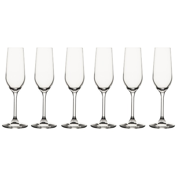 Фото - Набір келихів Bormioli Rocco Riserva Champagne 6x205 мл (126281GRC021990)