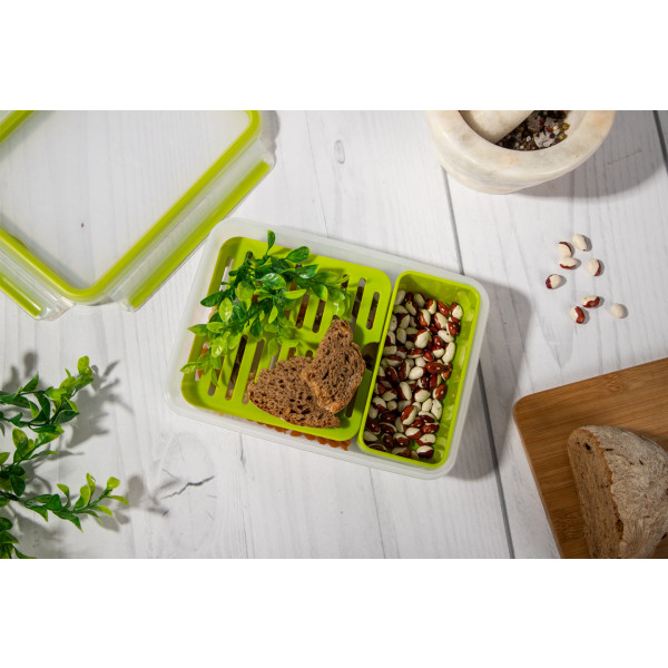 Фото - Ємність для зберігання Tefal K3100312 CLIP & GO 1,2 л, прямокутний