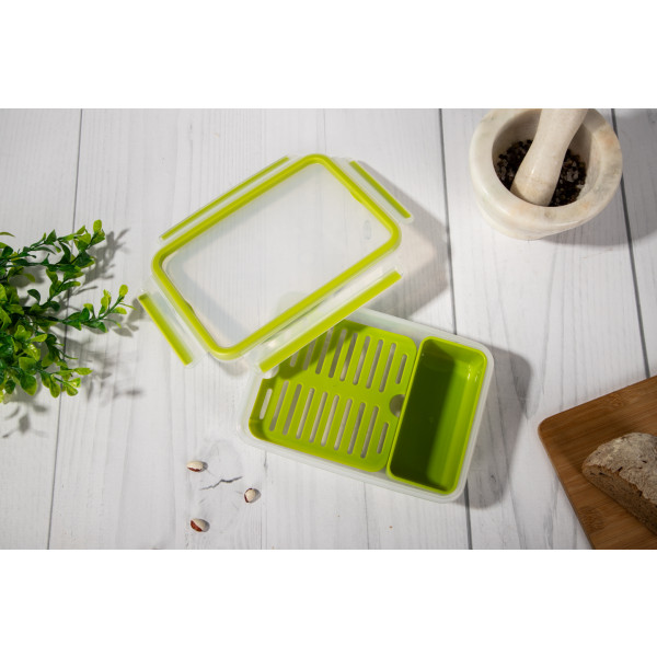 Фото - Ємність для зберігання Tefal K3100312 CLIP & GO 1,2 л, прямокутний