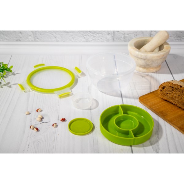 Фото - Ємність для зберігання Tefal K3100112 CLIP & GO 1 л, круглый