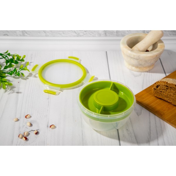 Фото - Ємність для зберігання Tefal K3100112 CLIP & GO 1 л, круглый