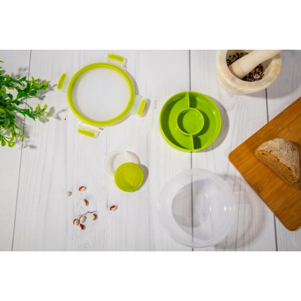 Фото - Ємність для зберігання Tefal K3100112 CLIP & GO 1 л, круглый