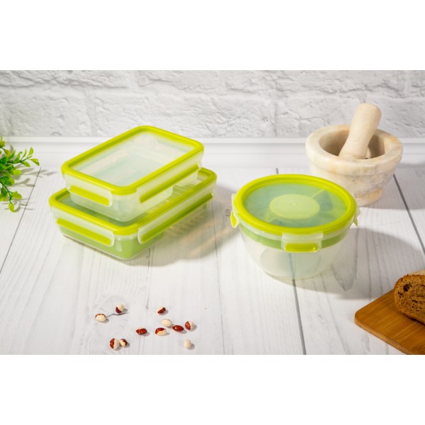 Фото - Ємність для зберігання Tefal K3100712 CLIP & GO 0,6 л, прямокутний