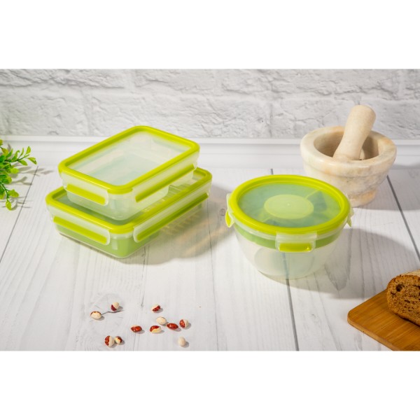 Фото - Ємність для зберігання Tefal K3100112 CLIP & GO 1 л, круглый