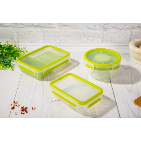 Фото - Ємність для зберігання Tefal K3100112 CLIP & GO 1 л, круглый