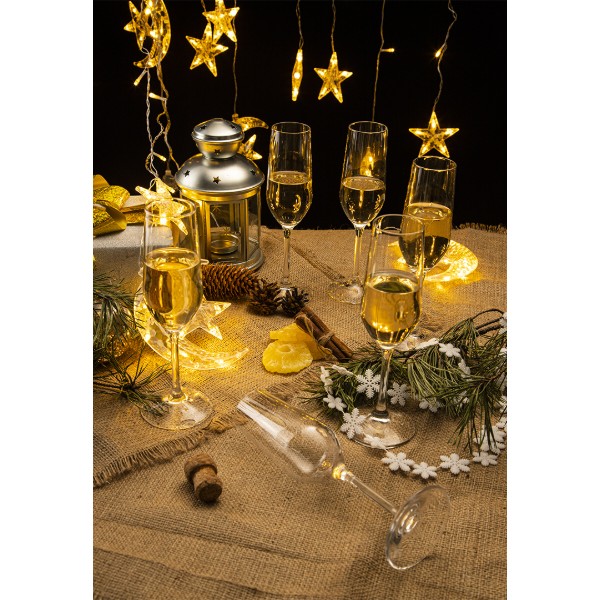 Фото - Набір келихів Bormioli Rocco Riserva Champagne 6x205 мл (126281GRC021990)