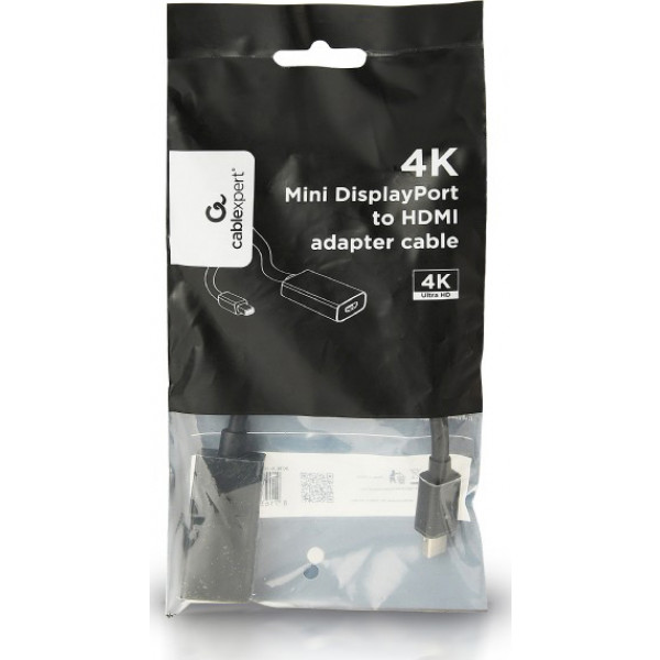 Фото - Адаптер Mini Display Port-HDMI Cablexpert Mini DisplayPort to HDMI (A-mDPM-HDMIF4K-01)