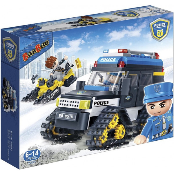 Фото - Пластиковий конструктор Banbao
"Поліція" (315 Ел.) Снігохід (7007) Фото - Пластиковий конструктор Banbao
"Поліція" (315 Ел.) Снігохід (7007)