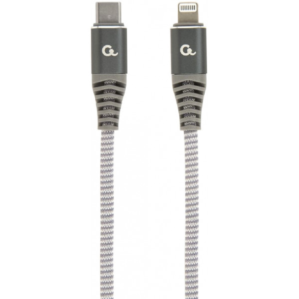 Фото - Кабель Cablexpert USB 2.0 Power Delivery Lightning - Type-C (CC-USB2B-CM8PM-1.5M)