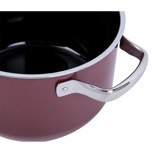 Фото - Кастрюля WMF FT Mineral Topf 24 см, 5,7 л Rose Quartz (514495290)