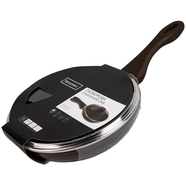 Фото - Сковорода універсальна Lessner Chocolate Line 24 см (88364-24)