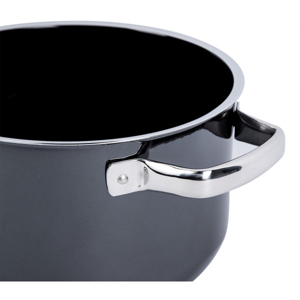 Фото - Кастрюля WMF 514345290 FT Mineral Topf 24 см, 5,7 л Black