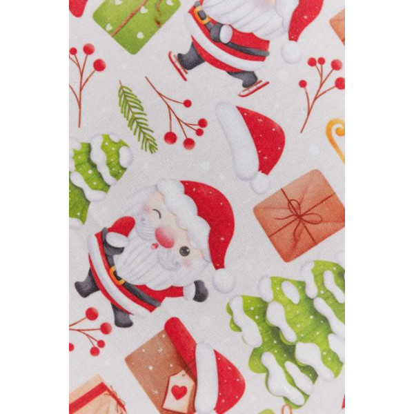 Фото - Скатерть раннер Прованс Санта на белом 40х140 см (035777)