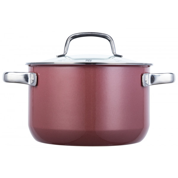 Фото - Кастрюля WMF FT Mineral Topf 24 см, 5,7 л Rose Quartz (514495290)