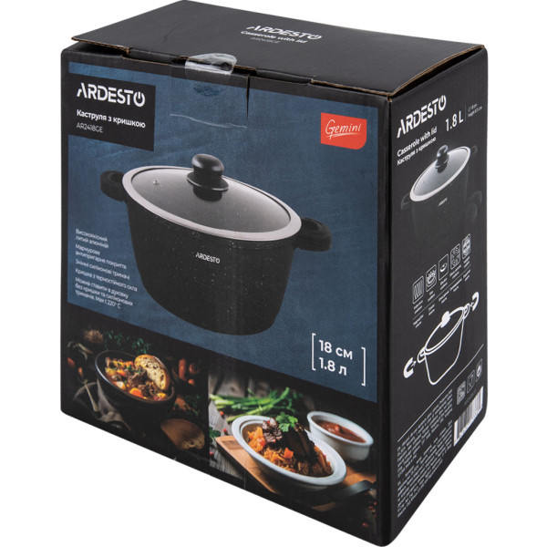 Фото - Каструля Ardesto Anzio 1.8л (AR2418GE)