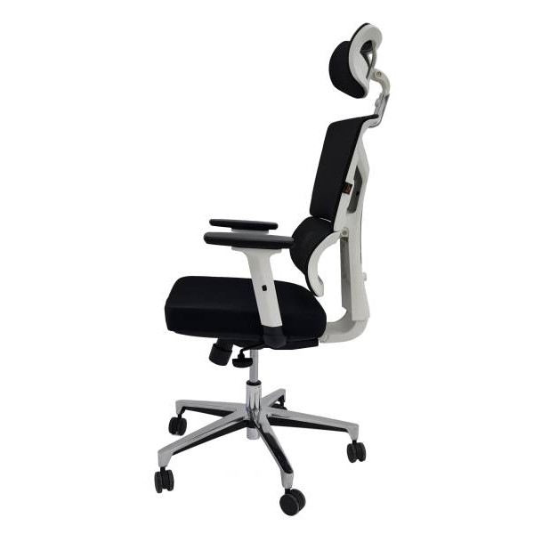 Фото - Кресло офисное Barsky ECO White/Black slider (G-11)