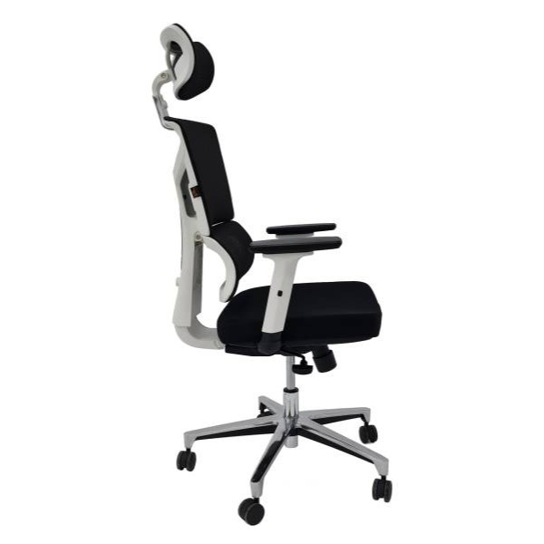 Фото - Кресло офисное Barsky ECO White/Black slider (G-11)