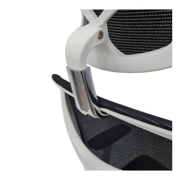 Фото - Кресло офисное Barsky ECO White/Black slider (G-11)