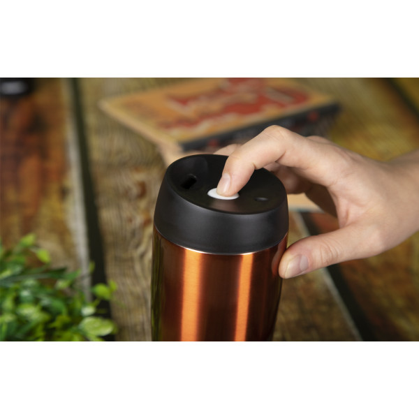 Фото - Термочашка ARDESTO Easy Travel 450 мл Orange (AR2645ORB)