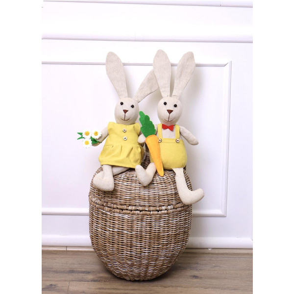 Фото - Мягкая игрушка животное Прованс Зайчиха Керри Стоппер 50 см (033503)