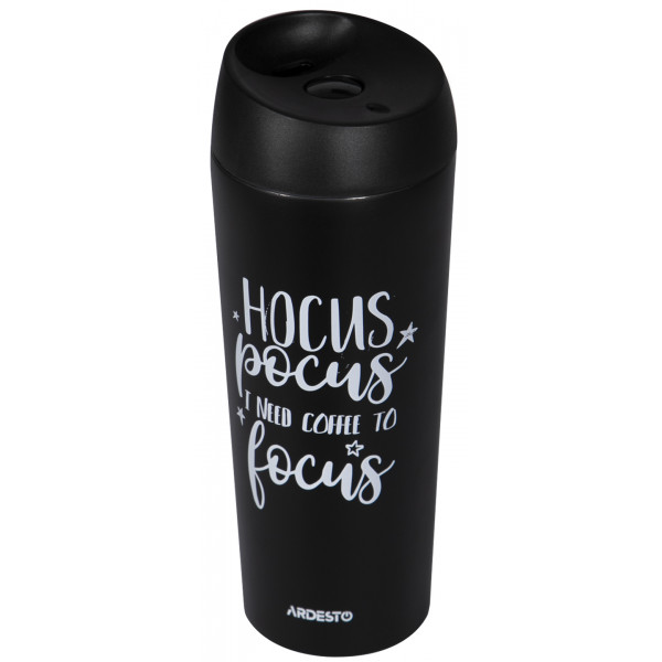 Фото - Термокружка Ardesto Coffee time Hocus, 450 мл (AR2645DMB)