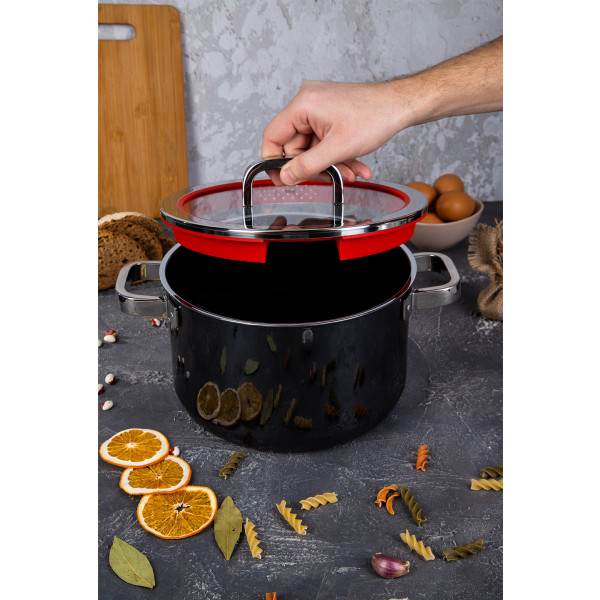 Фото - Каструля WMF 517345290 FT Functional T 24 см, 5,7 л Black
