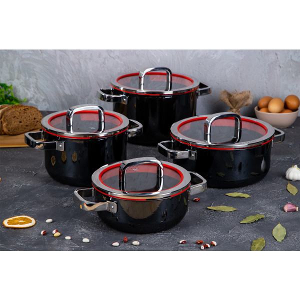 Фото - Каструля WMF 517345290 FT Functional T 24 см, 5,7 л Black