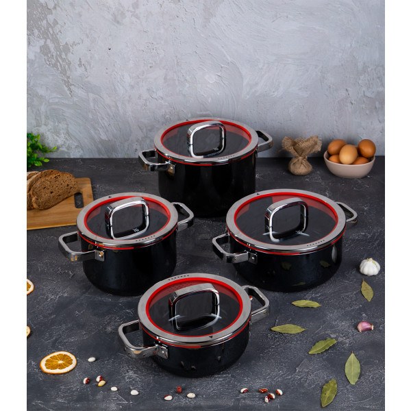 Фото - Каструля WMF 517345290 FT Functional T 24 см, 5,7 л Black