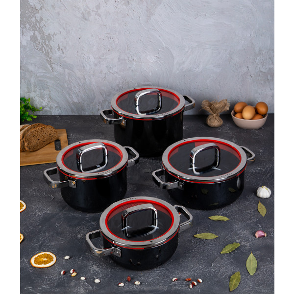 Фото - Каструля WMF 517305290 FT Functional T 20 см, 3,7л Black