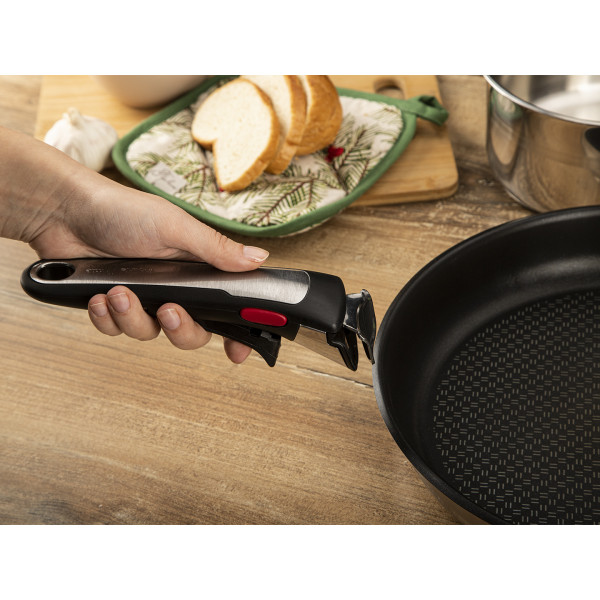 Фото - Набір посуду зі знімною ручкою Tefal L9569232 Ingenio Jamie Oliver 3 пр