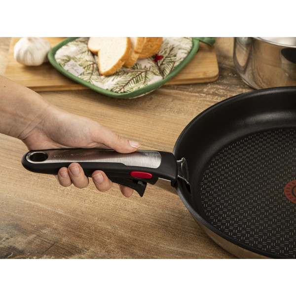 Фото - Набір посуду зі знімною ручкою Tefal L9569232 Ingenio Jamie Oliver 3 пр