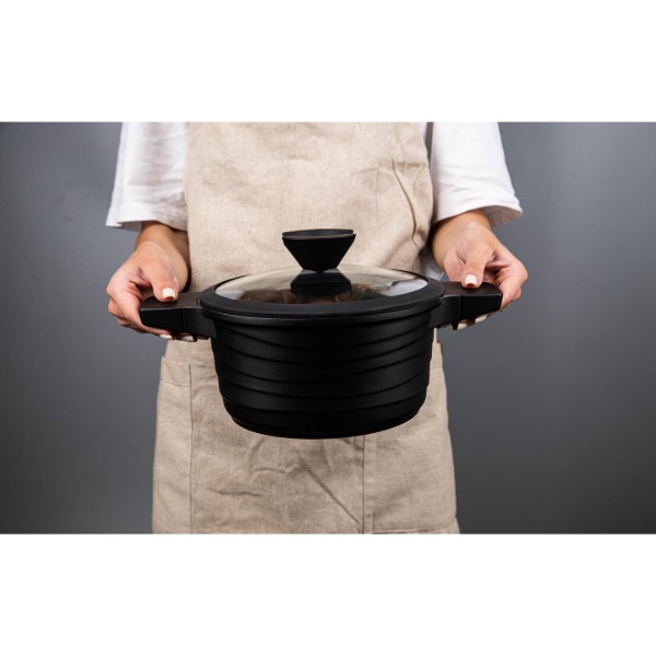 Фото - Каструля Lessner Black Pro New 20 см 2.7 л (55872-20)