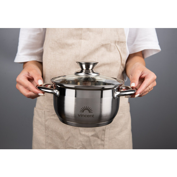 Фото - Каструля Vincent 1,9 л (VC-3182-16)
