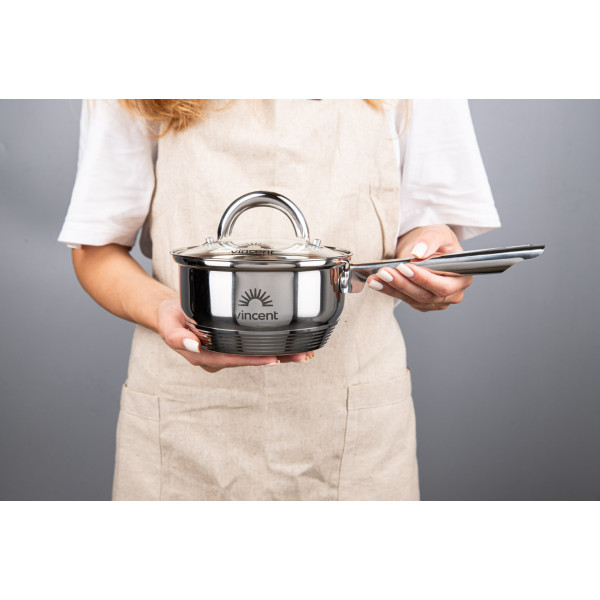 Фото - Ківш Vincent 14 см 1.15 л (VC-3167-14)