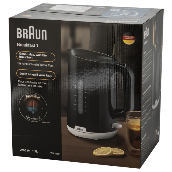 Фото - Электрический чайник Braun WK1100BK