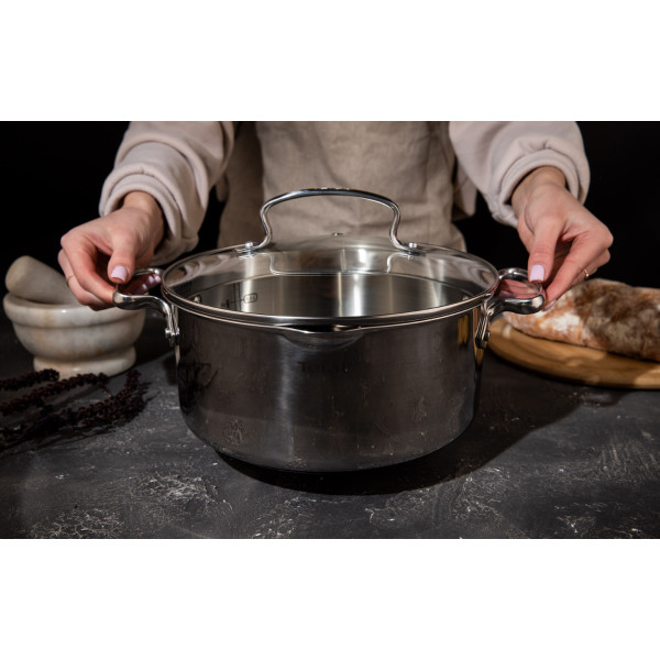 Фото - Кастрюля Tefal G7194656 Duetto+ 24 см/5,0 л