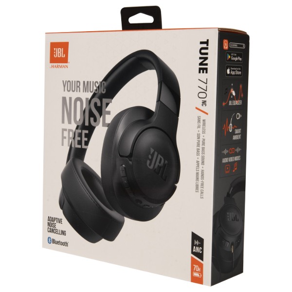 Фото - Наушники накладные беспроводные JBL JBLT770NCBLK