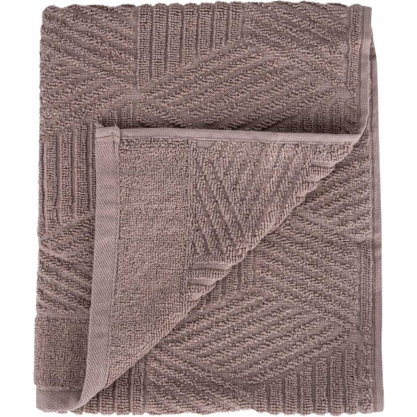Фото - Рушник для обличчя GM Textile Уельс шоколадний махровий 50х90