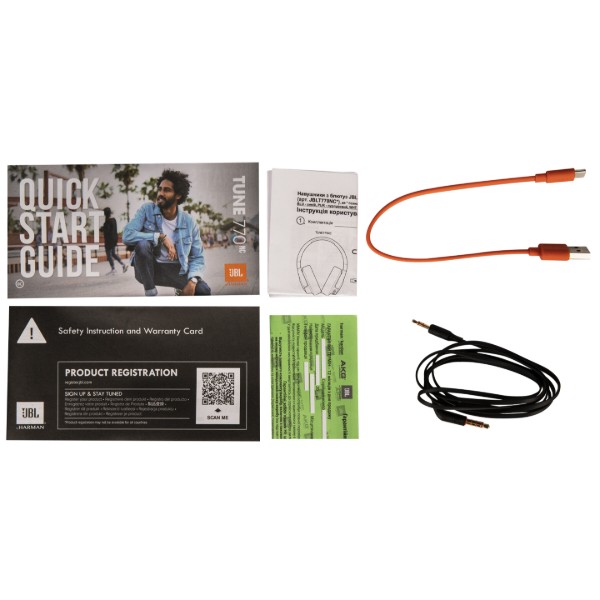 Фото - Наушники накладные беспроводные JBL JBLT770NCBLK