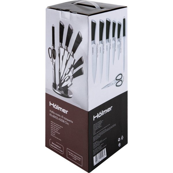 Фото - Набір ножів Holmer KS-68425-ASSSB Chic