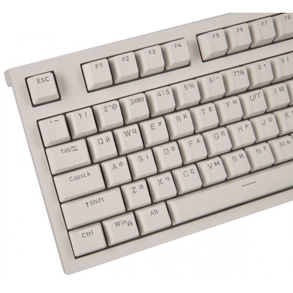 Фото - Клавіатура дротова ігрова Hator Skyfall TKL PRO ENG/UKR/RUS (HTK-656) White