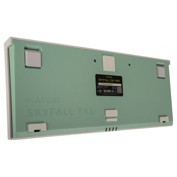 Фото - Клавіатура дротова ігрова Hator Skyfall TKL PRO ENG/UKR/RUS (HTK-656) White
