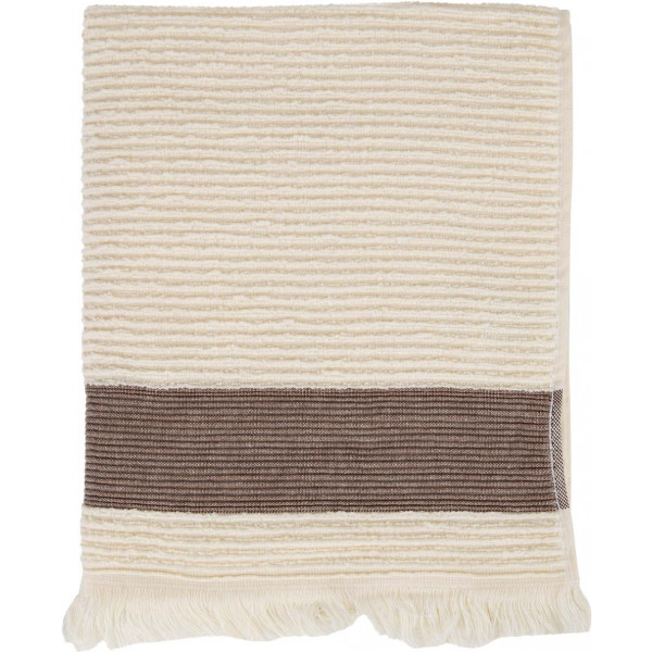 Фото - Рушник для обличчя GM Textile махровий ваніль Осло 50x90